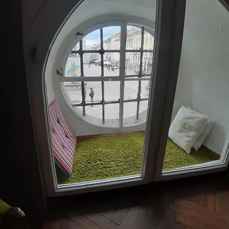 Artrooms -round Windows Rynok Sq Lviv