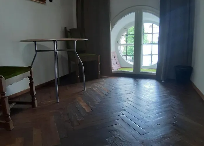 Artrooms -round Windows Rynok Sq Lviv